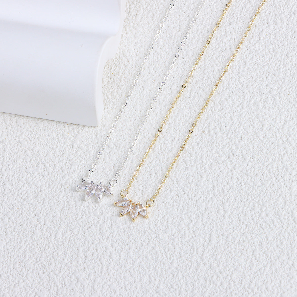 Enchanted Marquise Wings Necklace